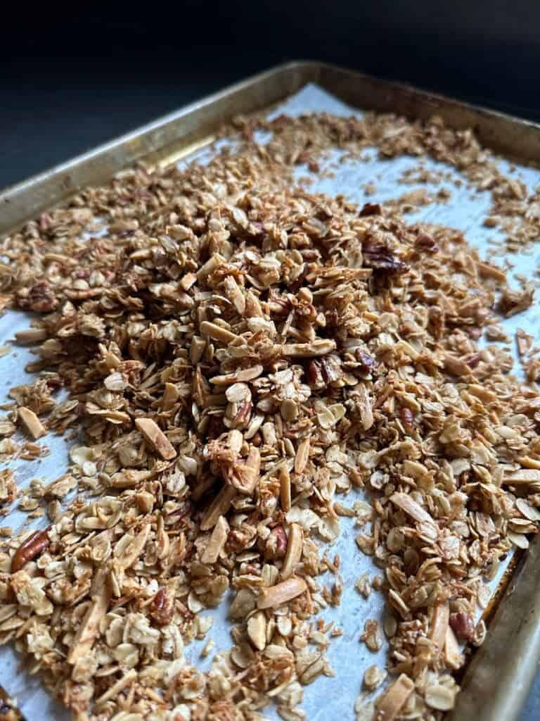 Mixed Granola Baked and Broken