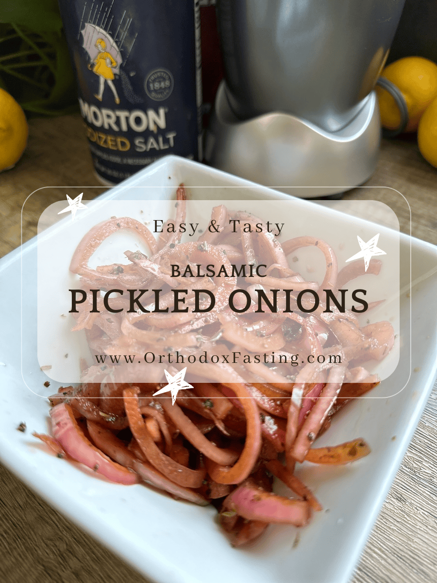 Balsamic Pickled Onions Horizontal