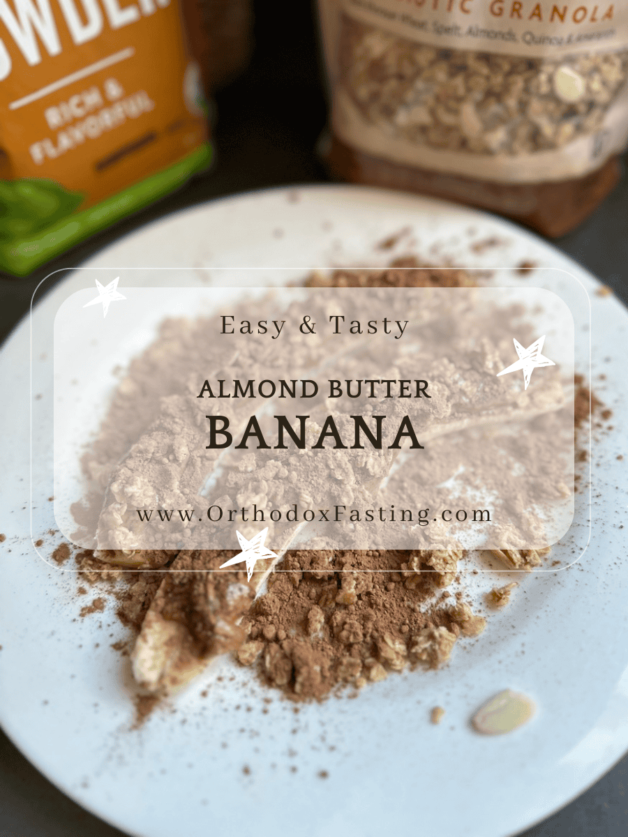 almond butter banana