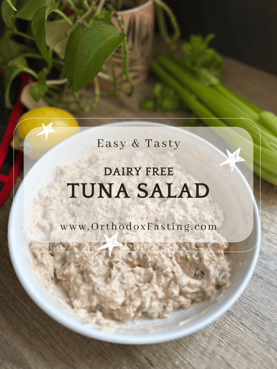 Dairy Free Tuna Salad