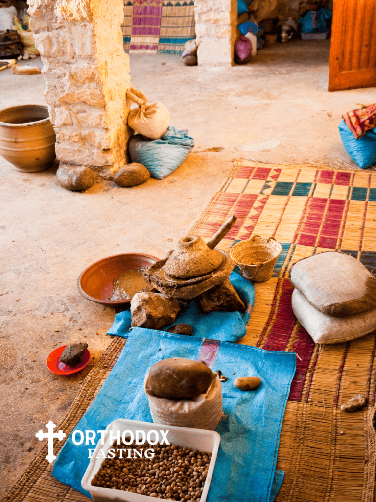 Extraction Argan Oil Traditional