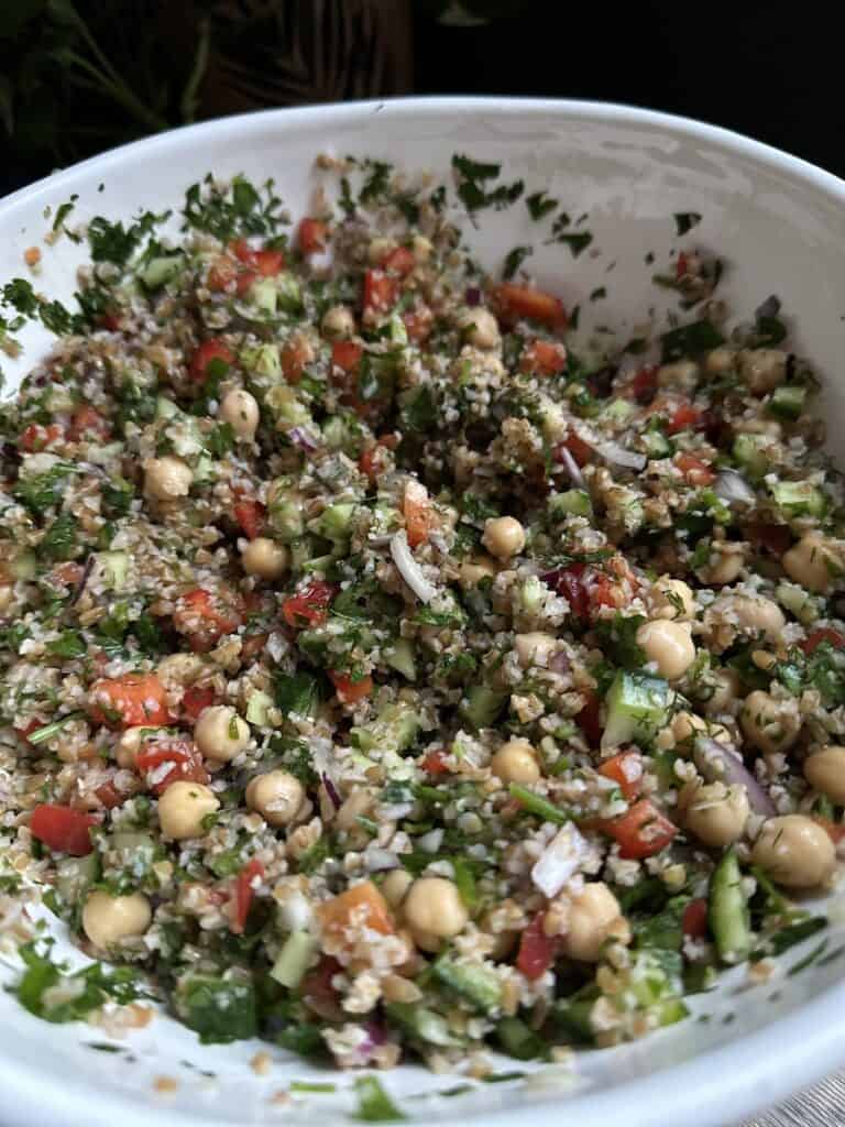 bulgur wheat salad recipe