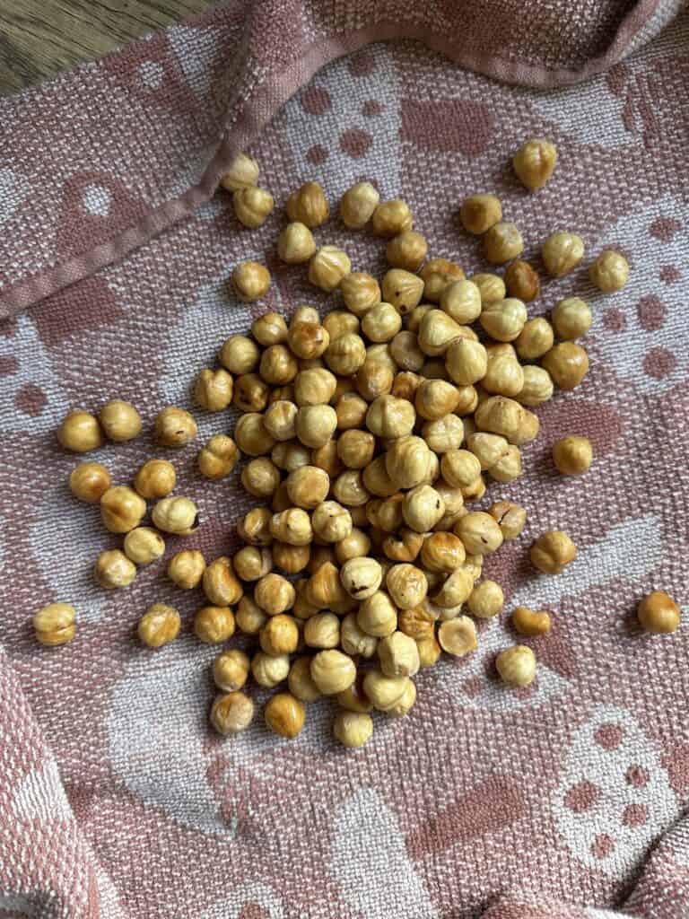 Drying Hazelnuts