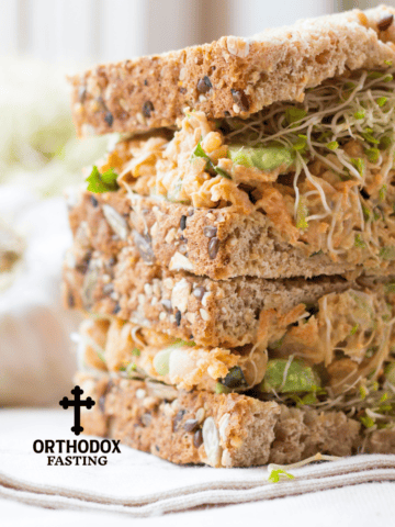 vegan chickpea salad