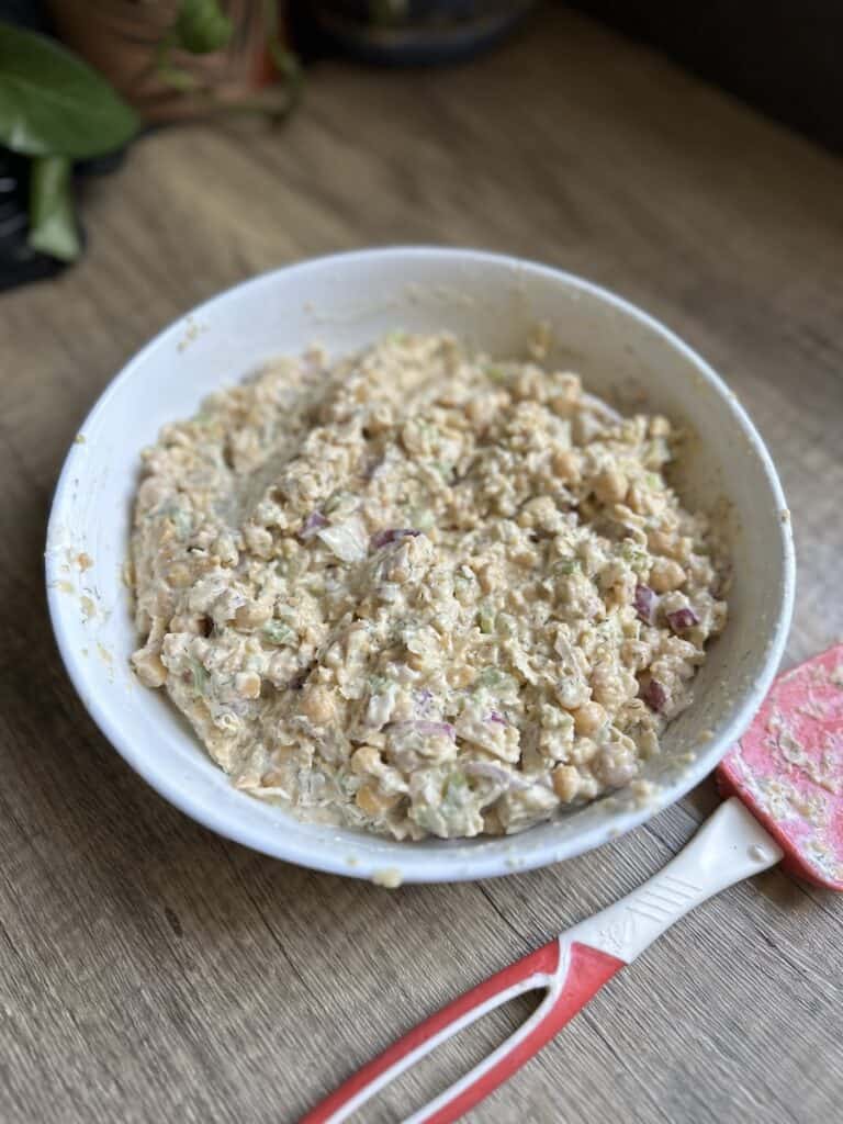 vegan chickpea salad 4