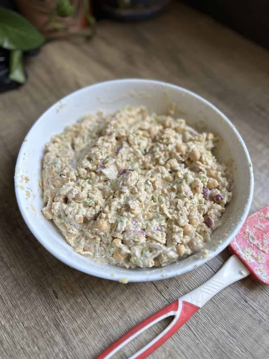 vegan chickpea salad 4